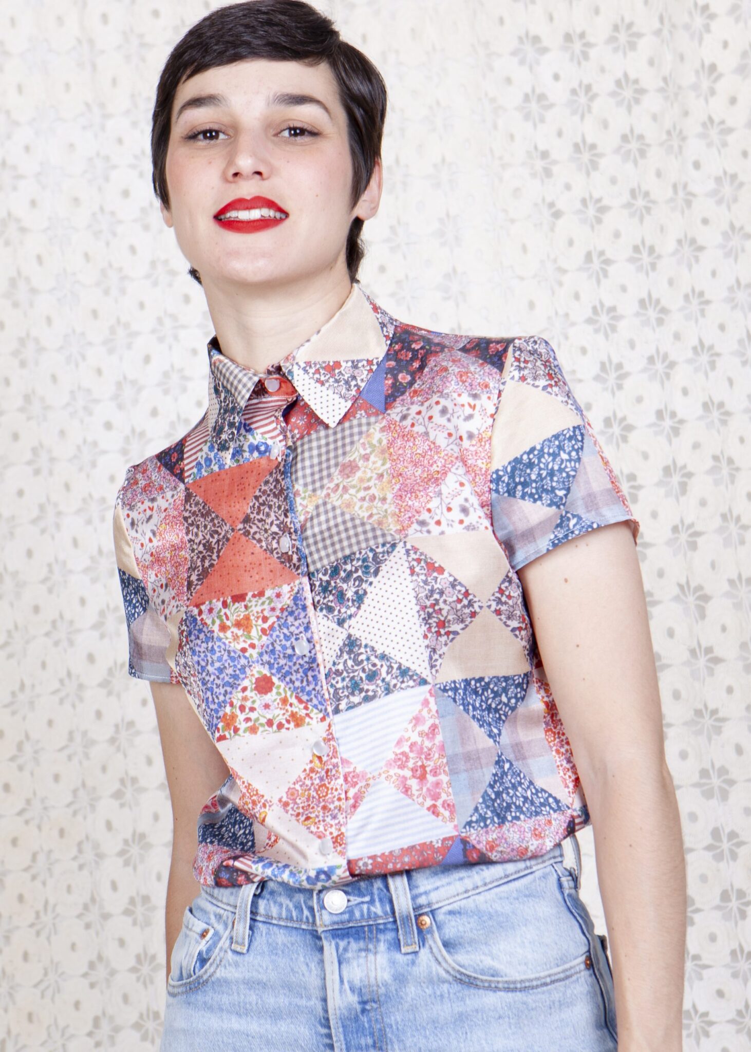 CAMISA PATCHWORK - La casita de Wendy